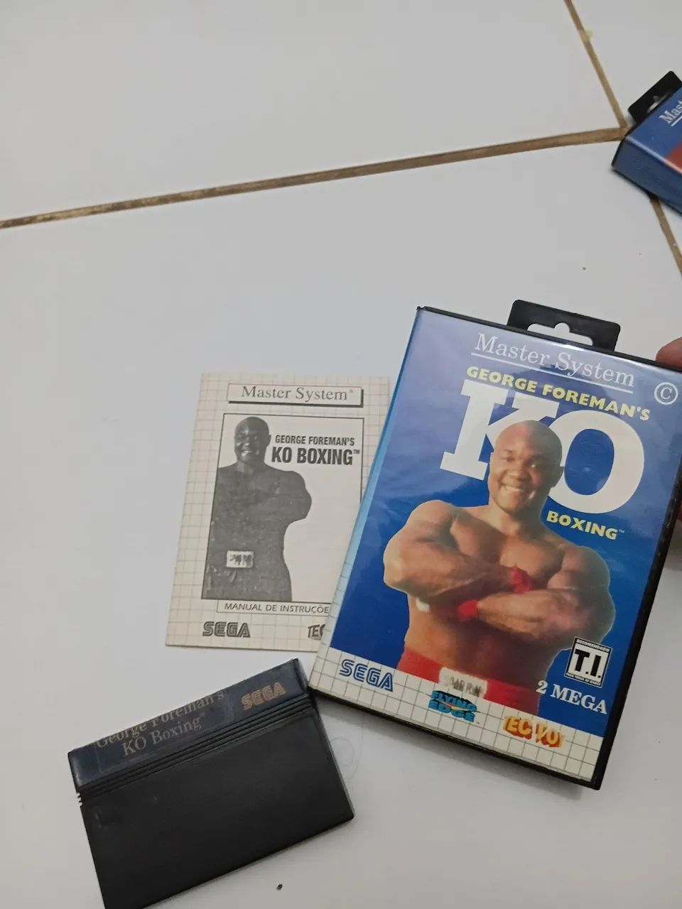 Jogo Master System George Foremans