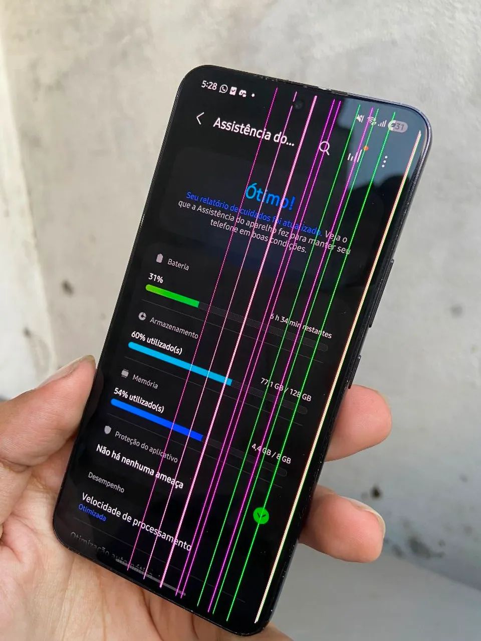 S22 snapdragon *com listras - Foto 4