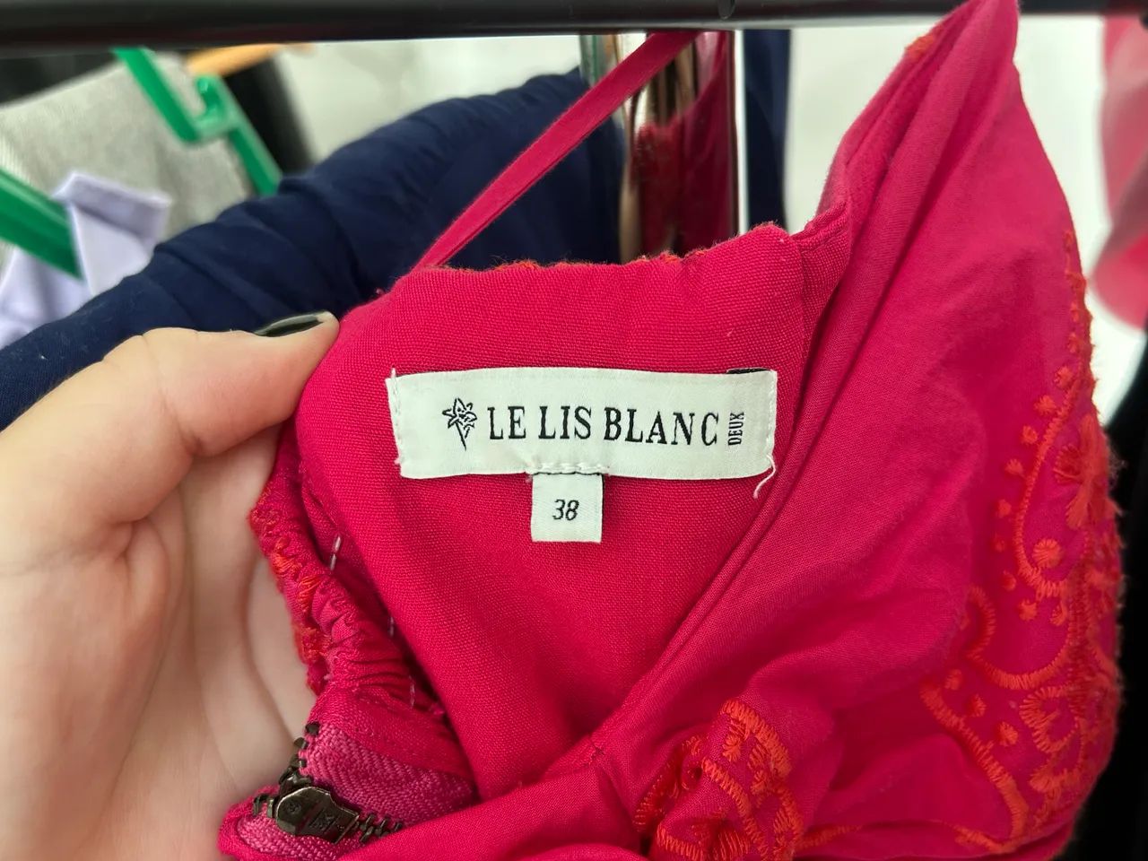 Top Rosa Maria Le Lis Blanc  - Foto 3