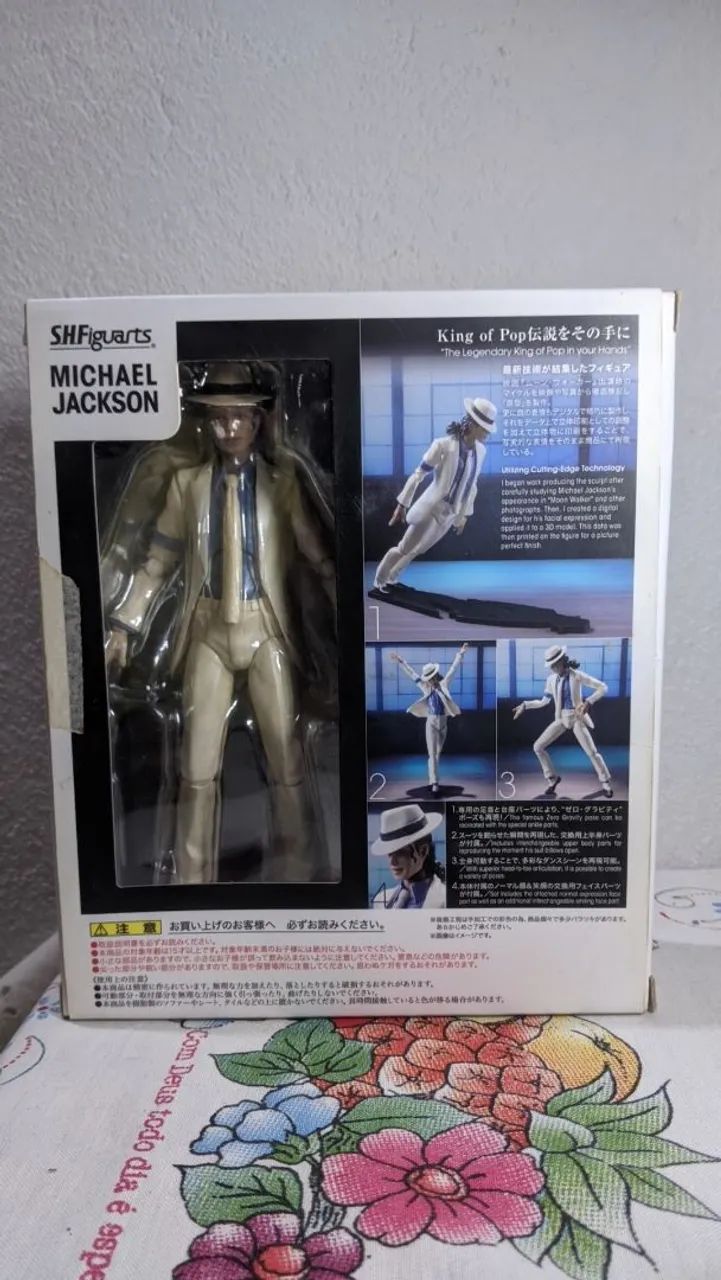 Action Figure Michael Jackson Sh.Figuarts Smooth Criminal - Foto 5