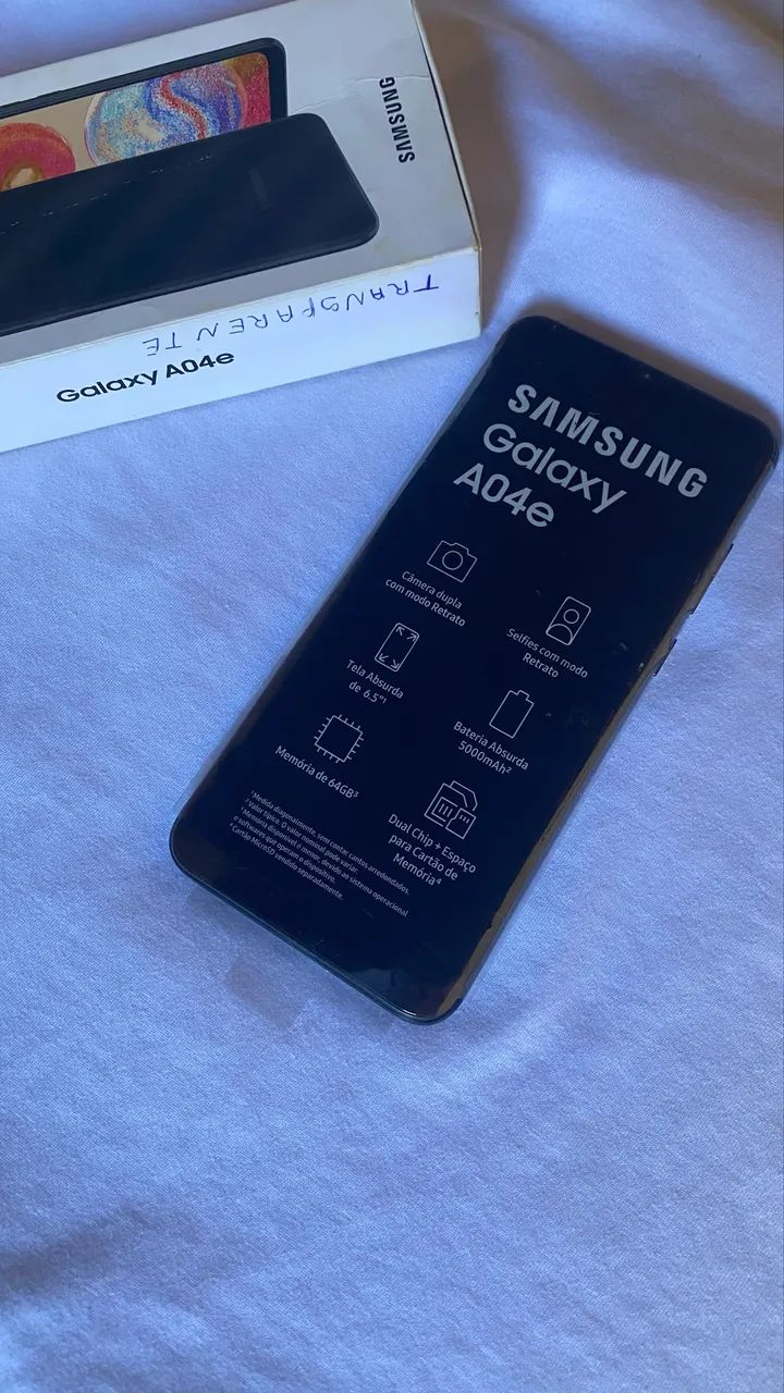 Samsung Galaxy A04e 64GB - Excelente Estado + Caixa Original