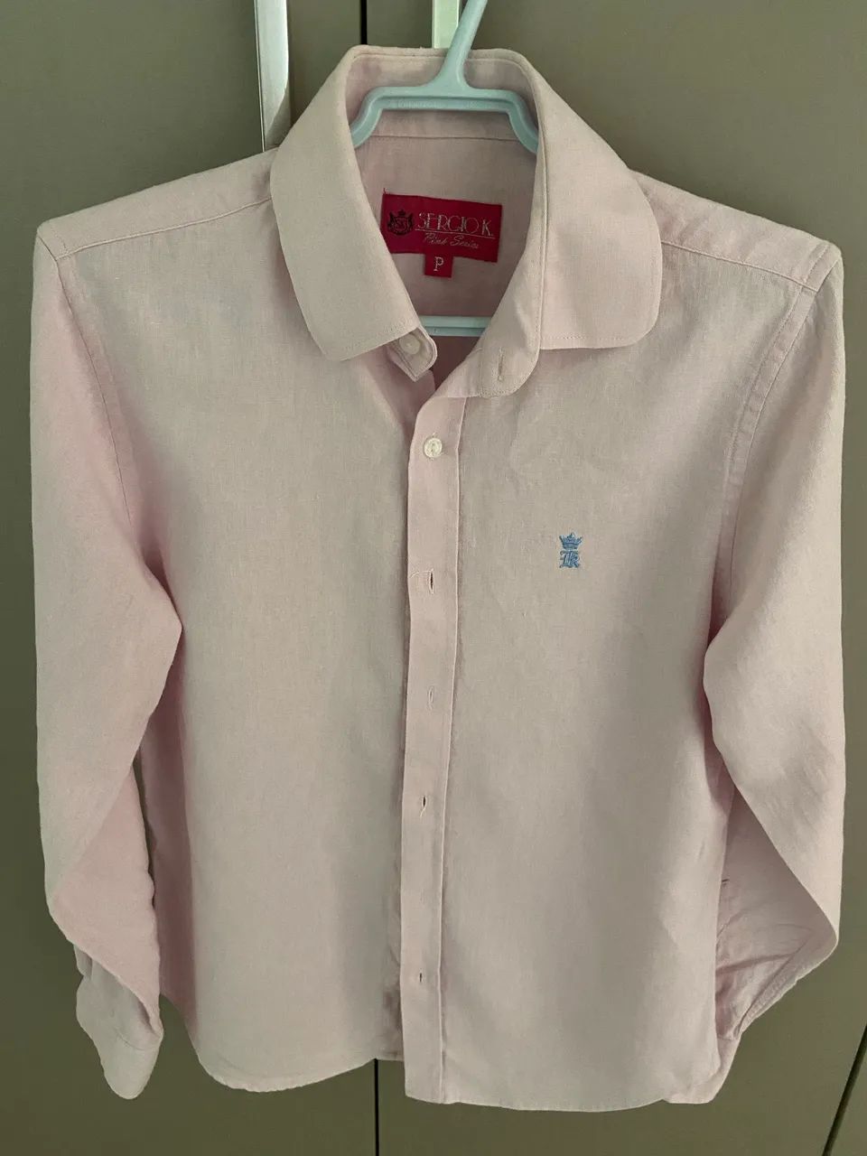 Camisa social Sérgio k (usada apenas uma única vez) 