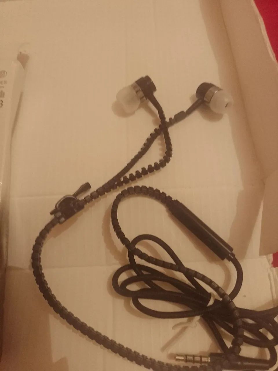 Fone de ouvido auricular de zíper  - Foto 3