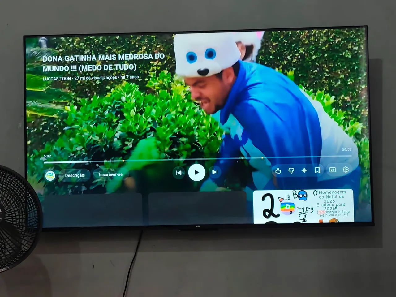 Tv Smart TCL 55 polegadas 