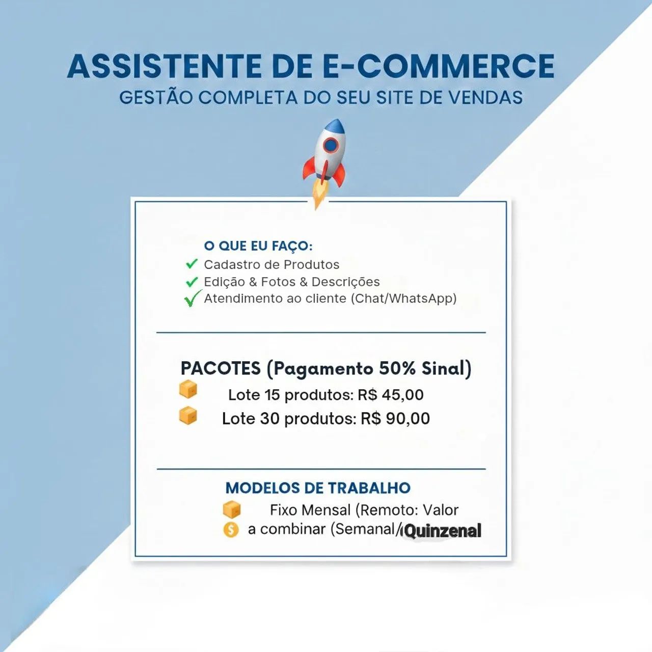 Assistente E-commerce 