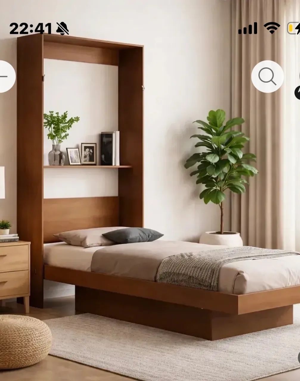 Cama Articulada Solteiro Multifuncional Castanho - Foto 3