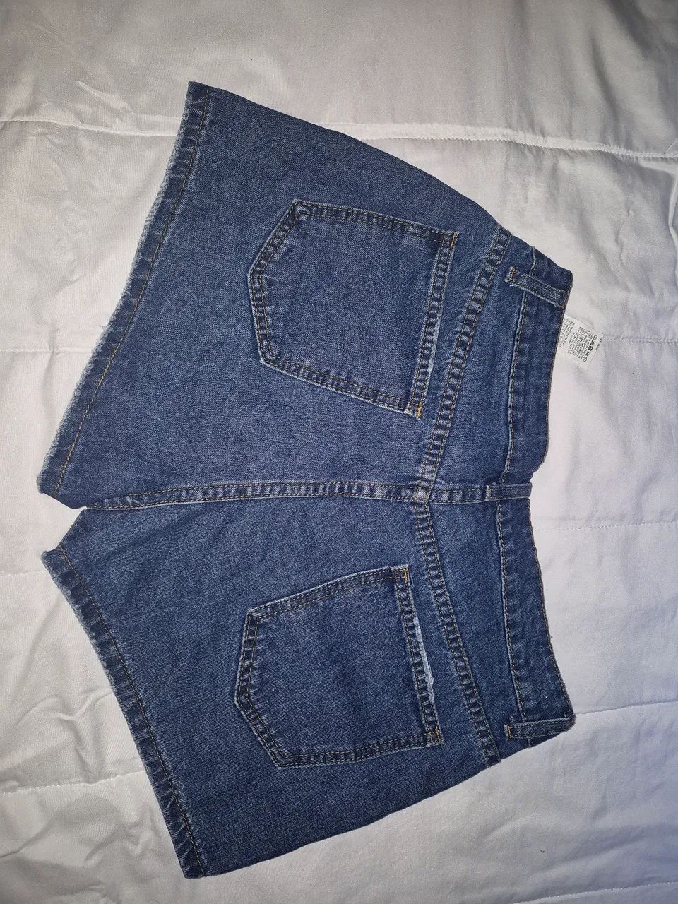 Short jeans escuro shein M - Foto 4