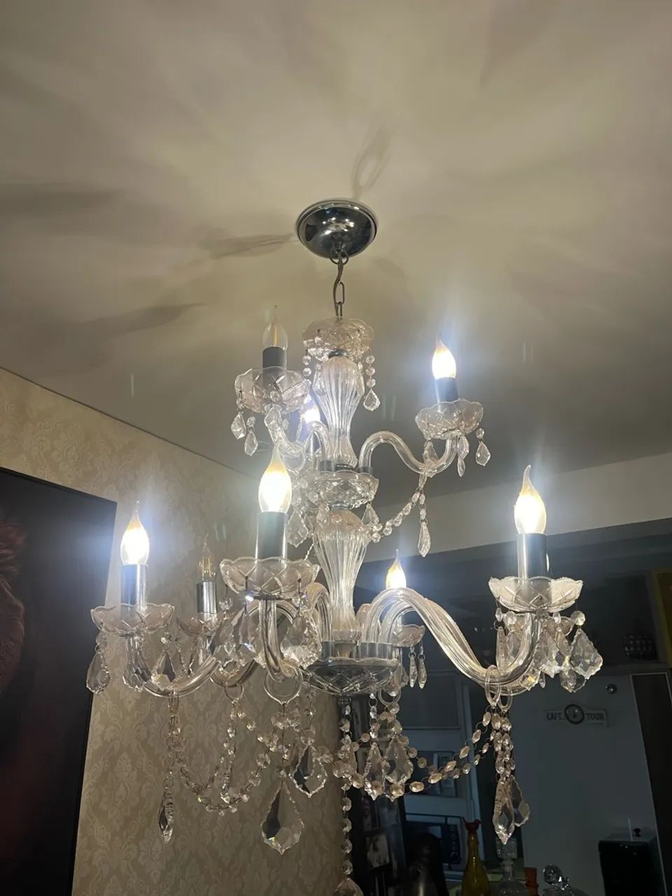 Lustre provençal de cristal - Foto 2