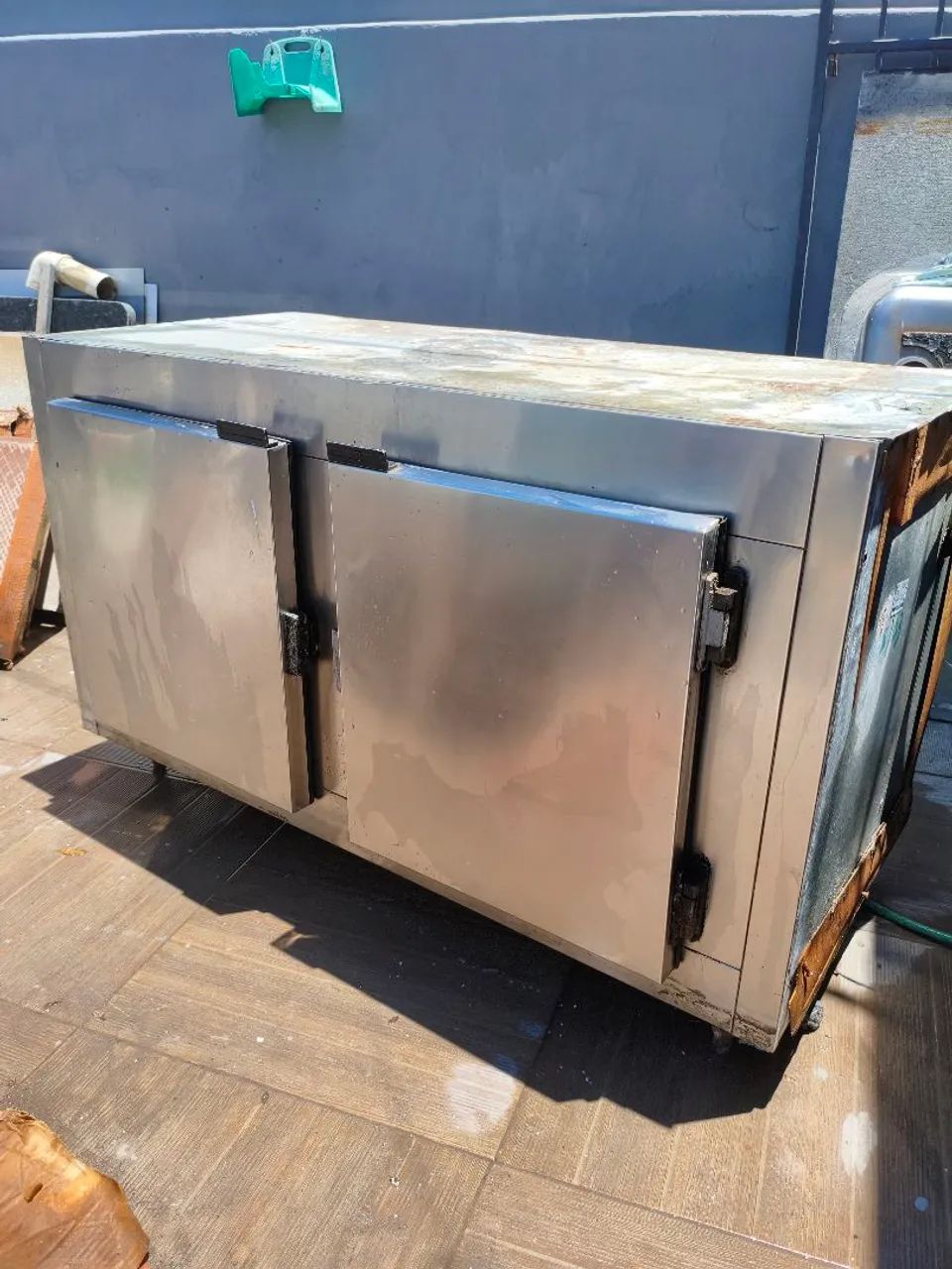 Vendo Balcao horizontal inox 2 portas - Foto 2