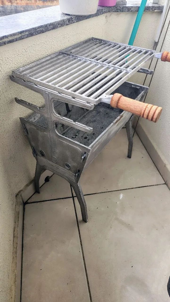 Churrasqueira de alumínio fundido 