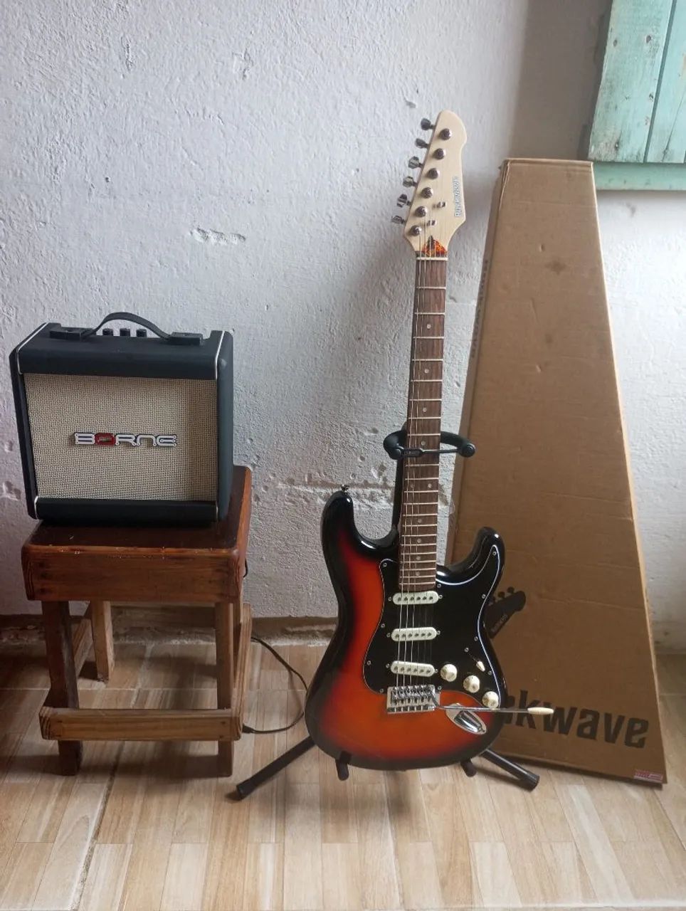 guitarra nova completa  - Foto 5