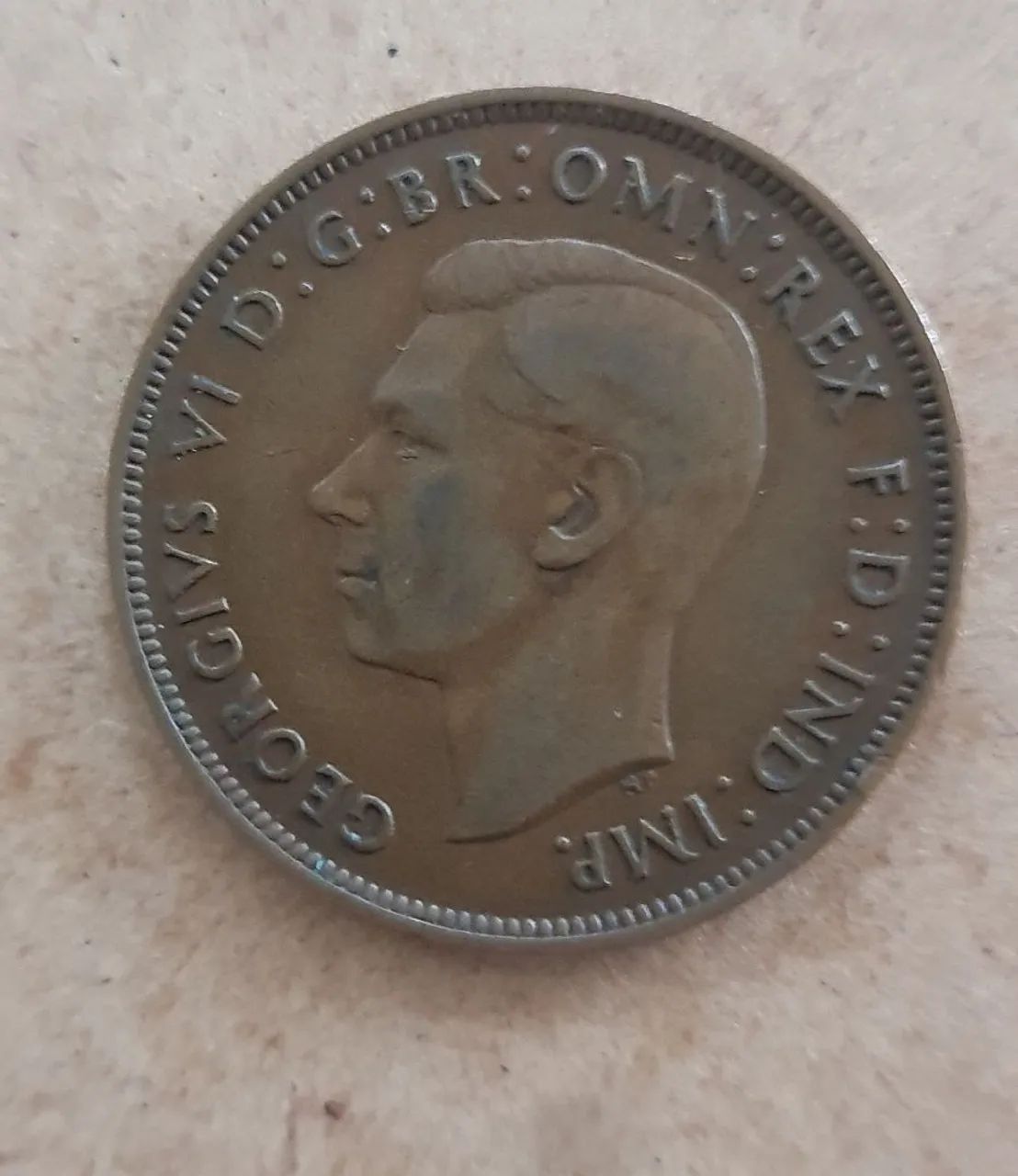 Moeda 1 penny 