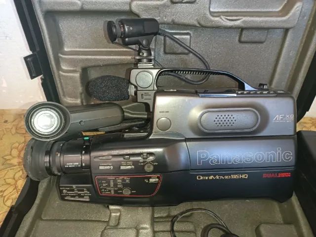 CÂMERA VHS PANASONIC PV 535 - NO CASE + ACESSÓRIOS