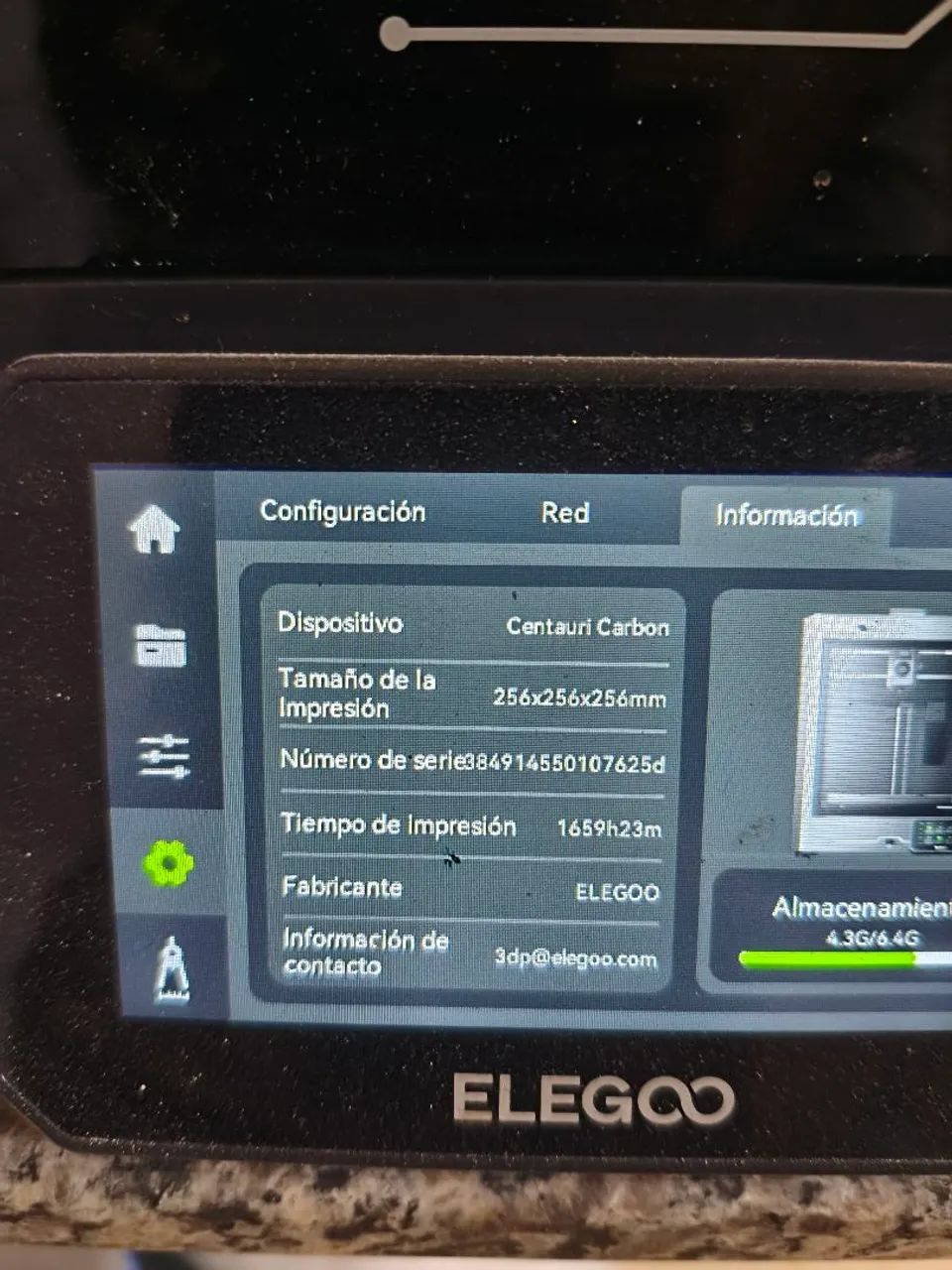 Impressora 3d elegoo centauri carbon  - Foto 3