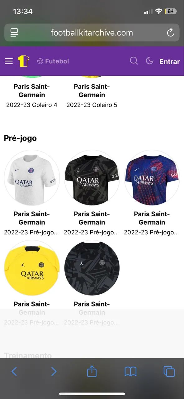 Uniforme Original Pré-Jogo Paris Saint German P - Foto 4