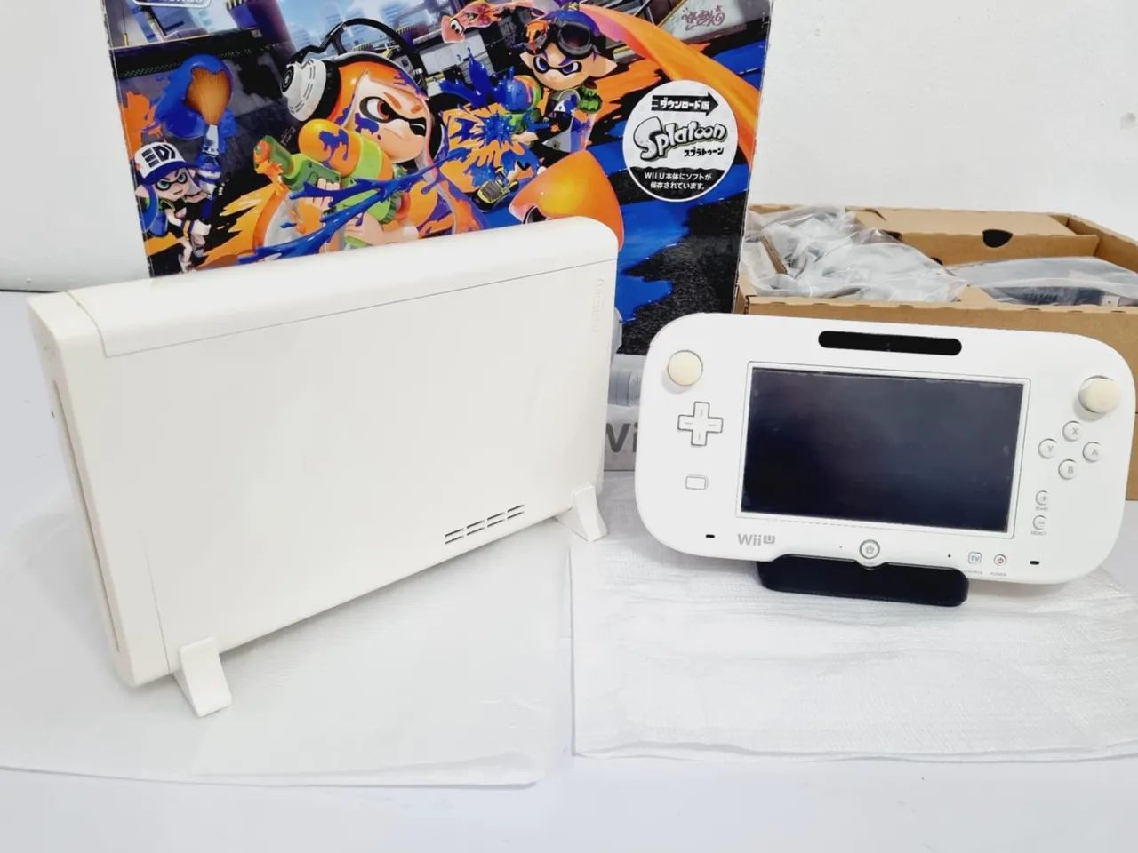 J46- NINTENDO WII U SPLATOON EDITION JAPONÊS - Consoles de Vídeo