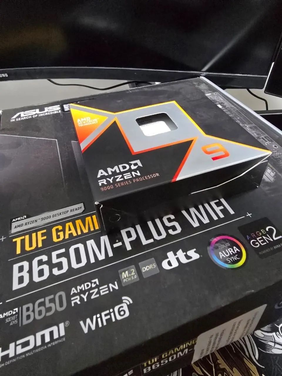Kit Ryzen 9 9950x3d + B650M-Plus Wifi 6E - Foto 2