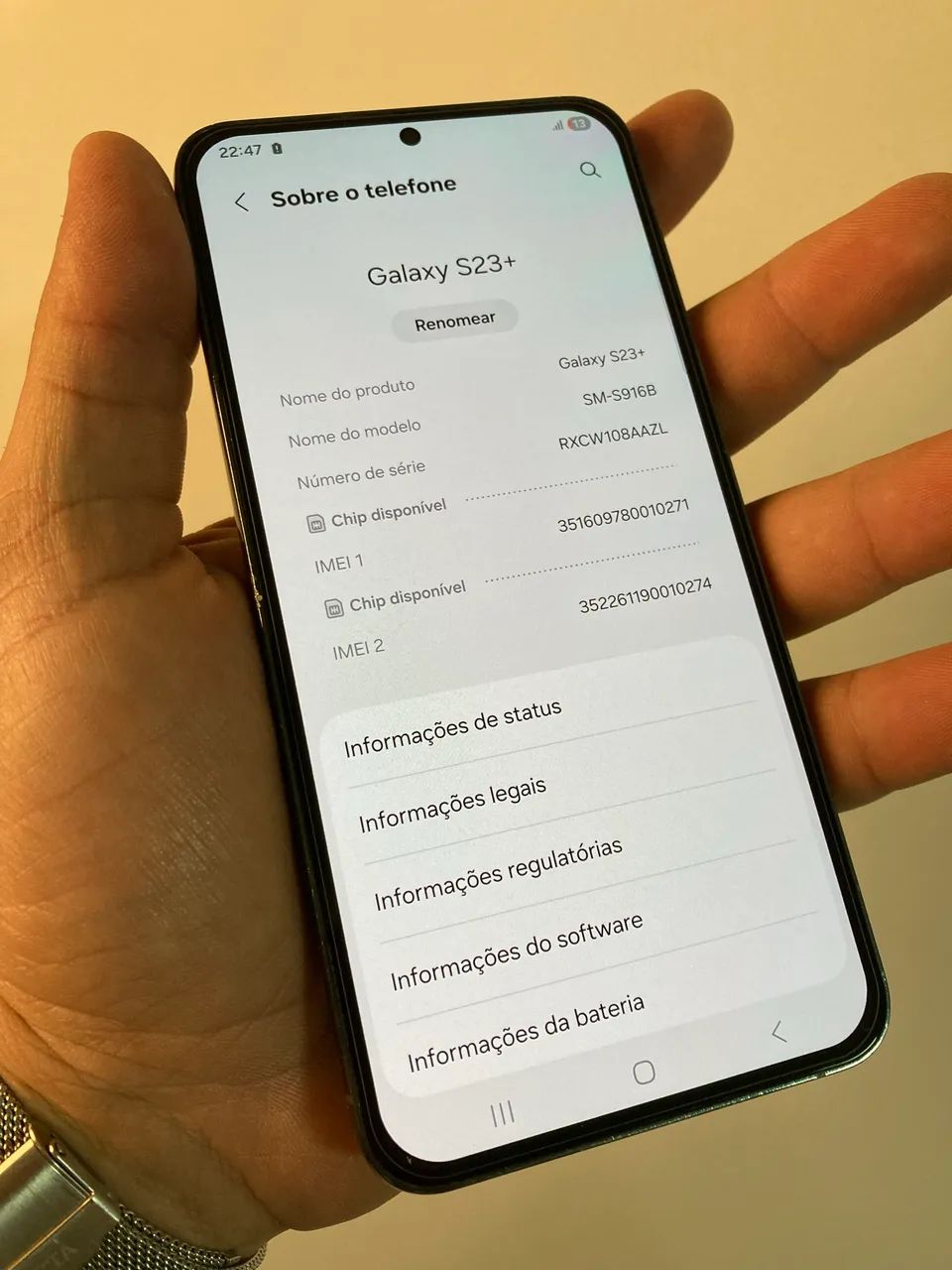 Galaxy S23 Plus 5G 8/512gb Semi Completo  - Foto 2
