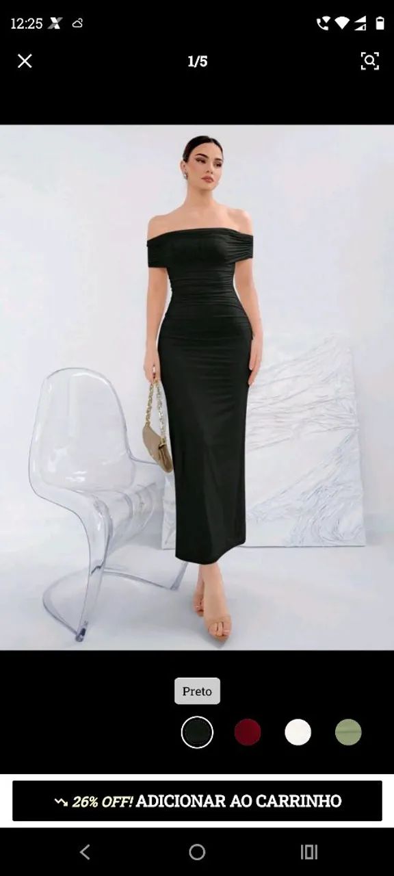 Vestido preto