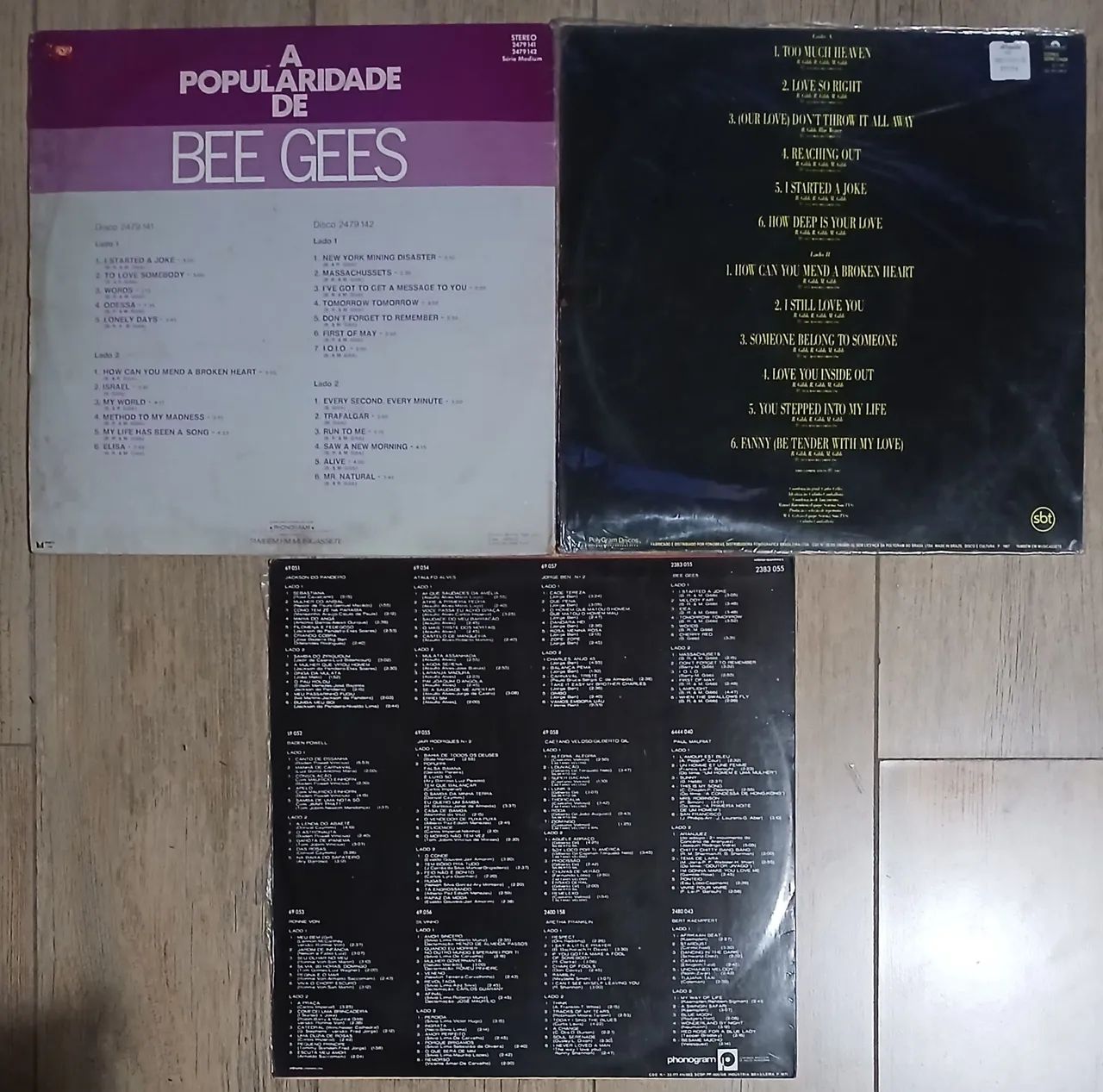 3 Discos de Vinil Bee Gees - Excelentes - Foto 2