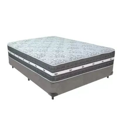 Cama Box Casal Completa com Colchão Novo
