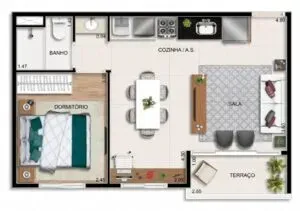 PLANTA 37m²