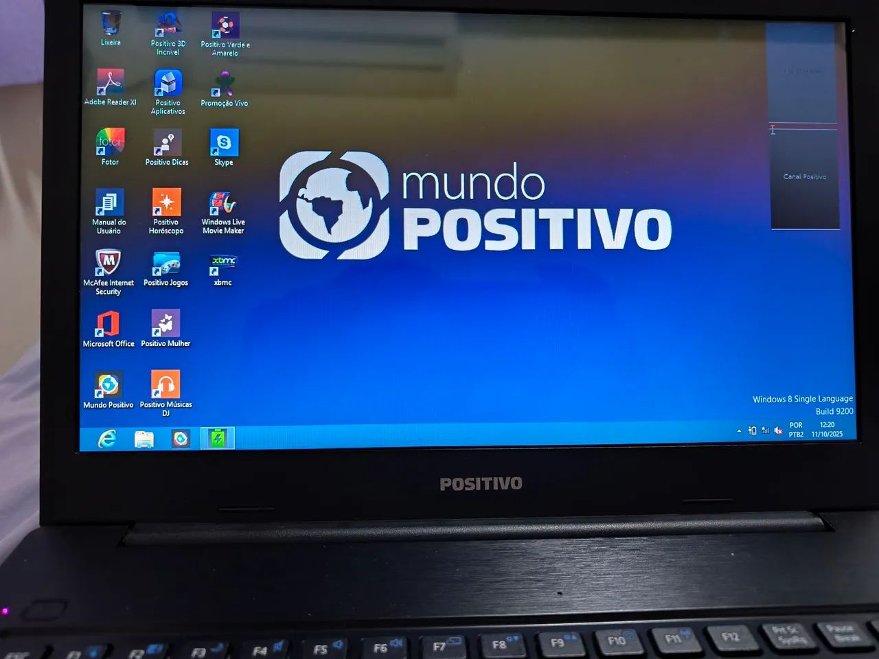 Notebook positivo 