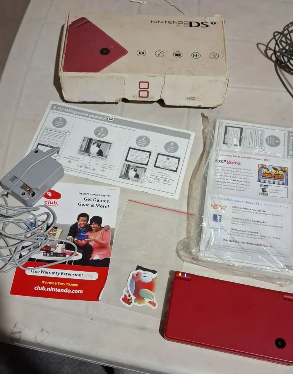 Nintendo dsi com caixa e serial batendo - Foto 5