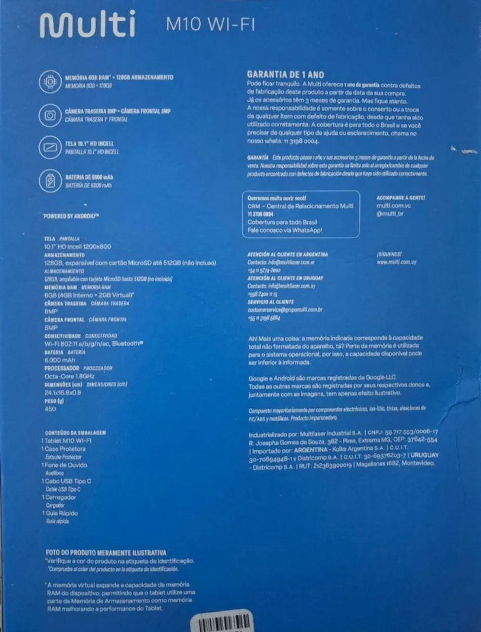 Tablet Multilaser ( novo/ na caixa) - Foto 3