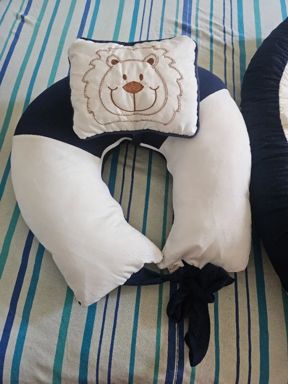 Kit ninho redutor com travesseiro + almofada amamentação - Foto 2
