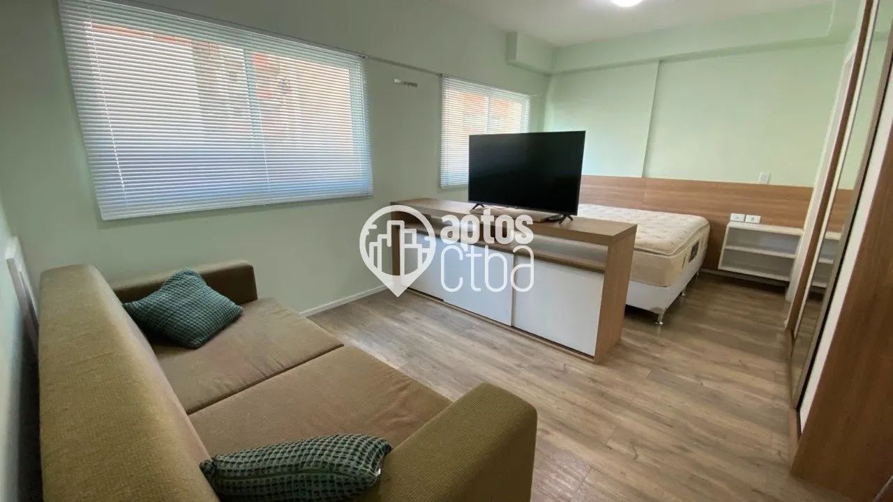 Studio para locação, mobiliado, 01 vaga de garagem - Batel - Curitiba/PR - Foto 7