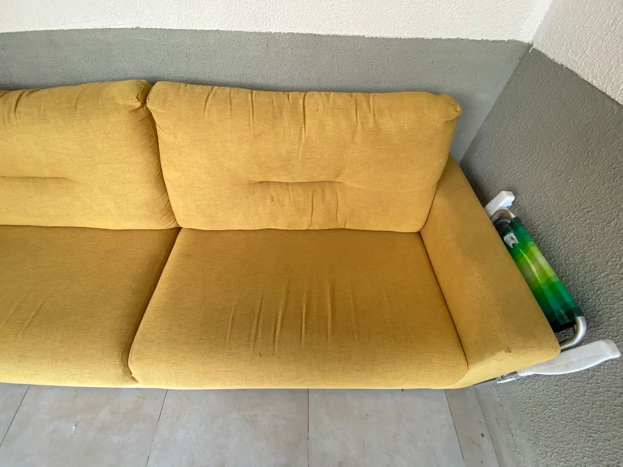 Sofá de linho 3 lugares  - Foto 4