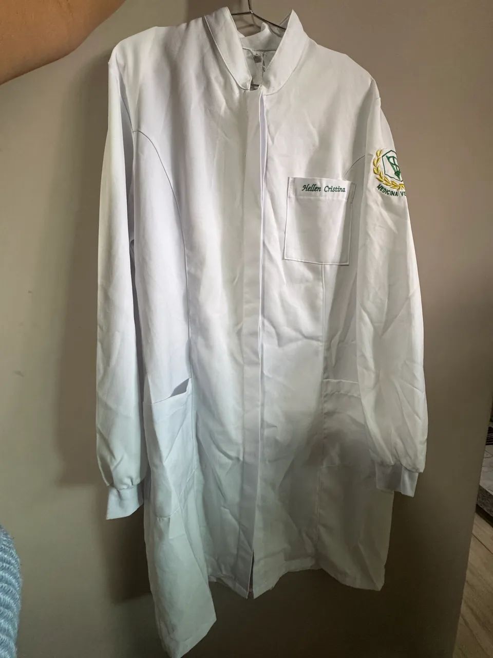 Jaleco feminino branco - Foto 2