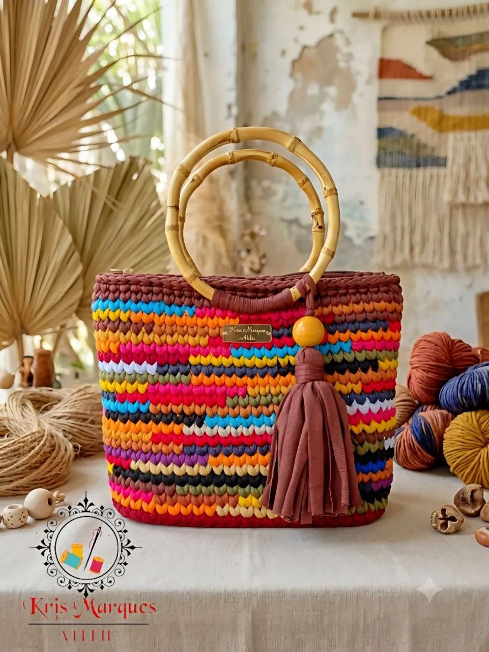 Bolsa de crochê