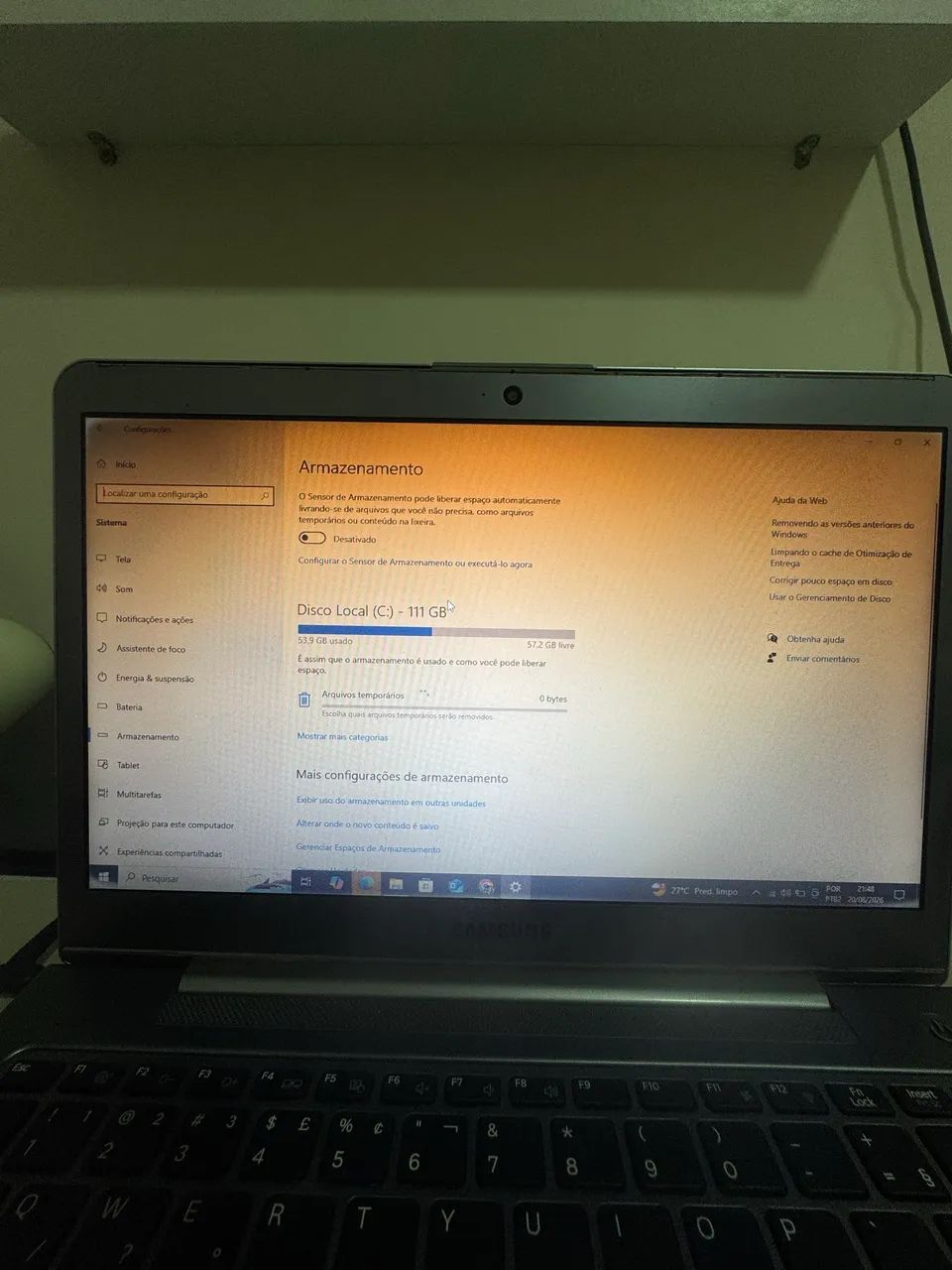 Notebook Samsung 111 GB - Foto 3