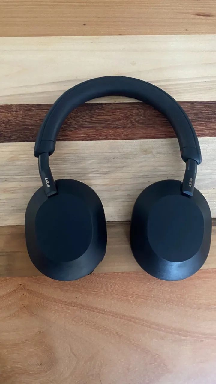 wh1000xm5 ブラック Headphone Sony WH1000XM5 - bate o Airmax Pro da Apple - Fones de