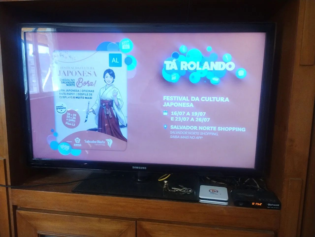 Vendo Tv Samsung 40 polegadas usada - Foto 3