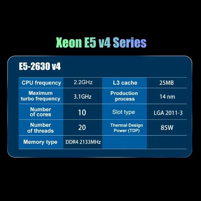 Processador Xeon e5 2630 / 2.2ghz 10 núcleos / Envio Rápido - Foto 3