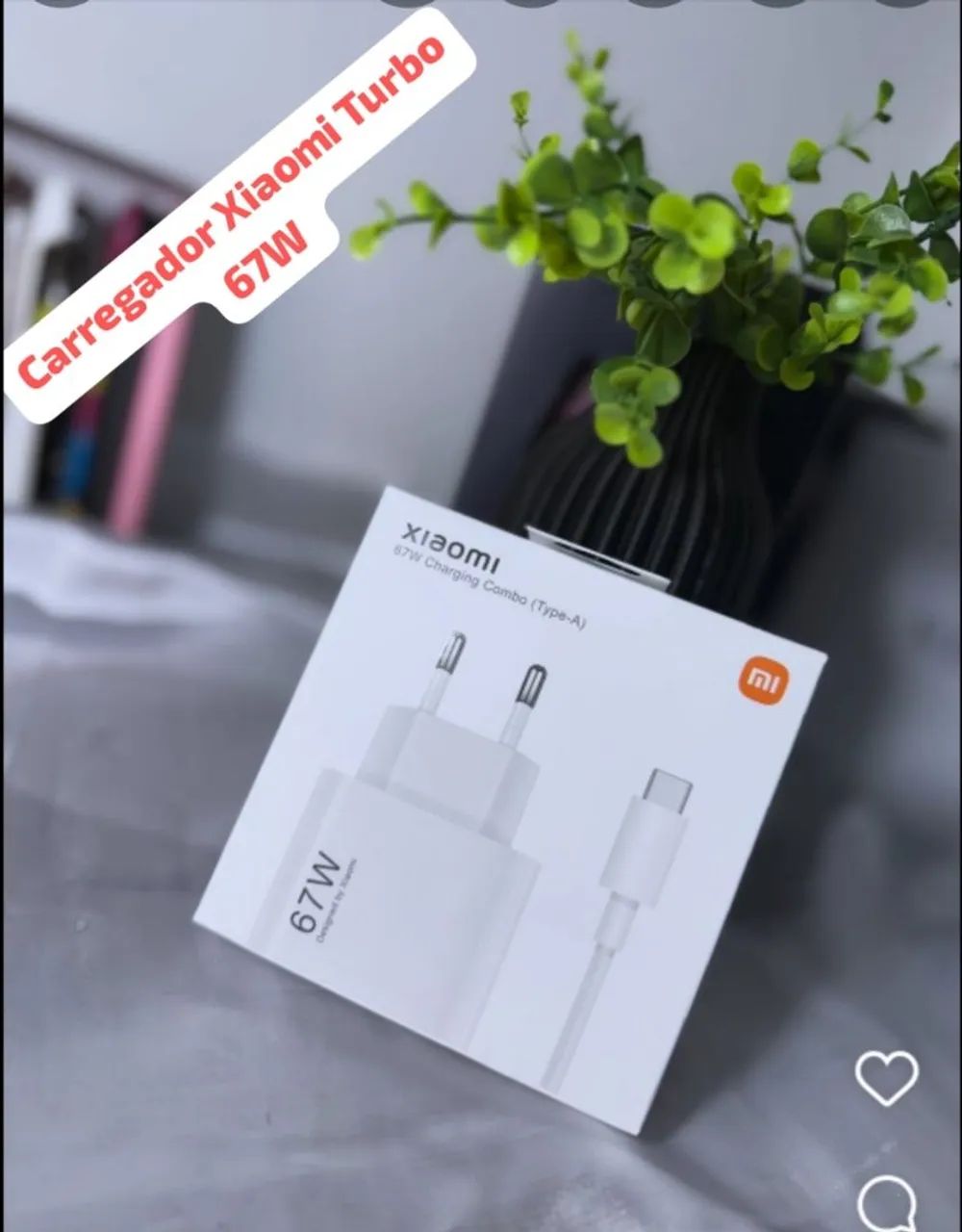 Carregador Xiaomi 