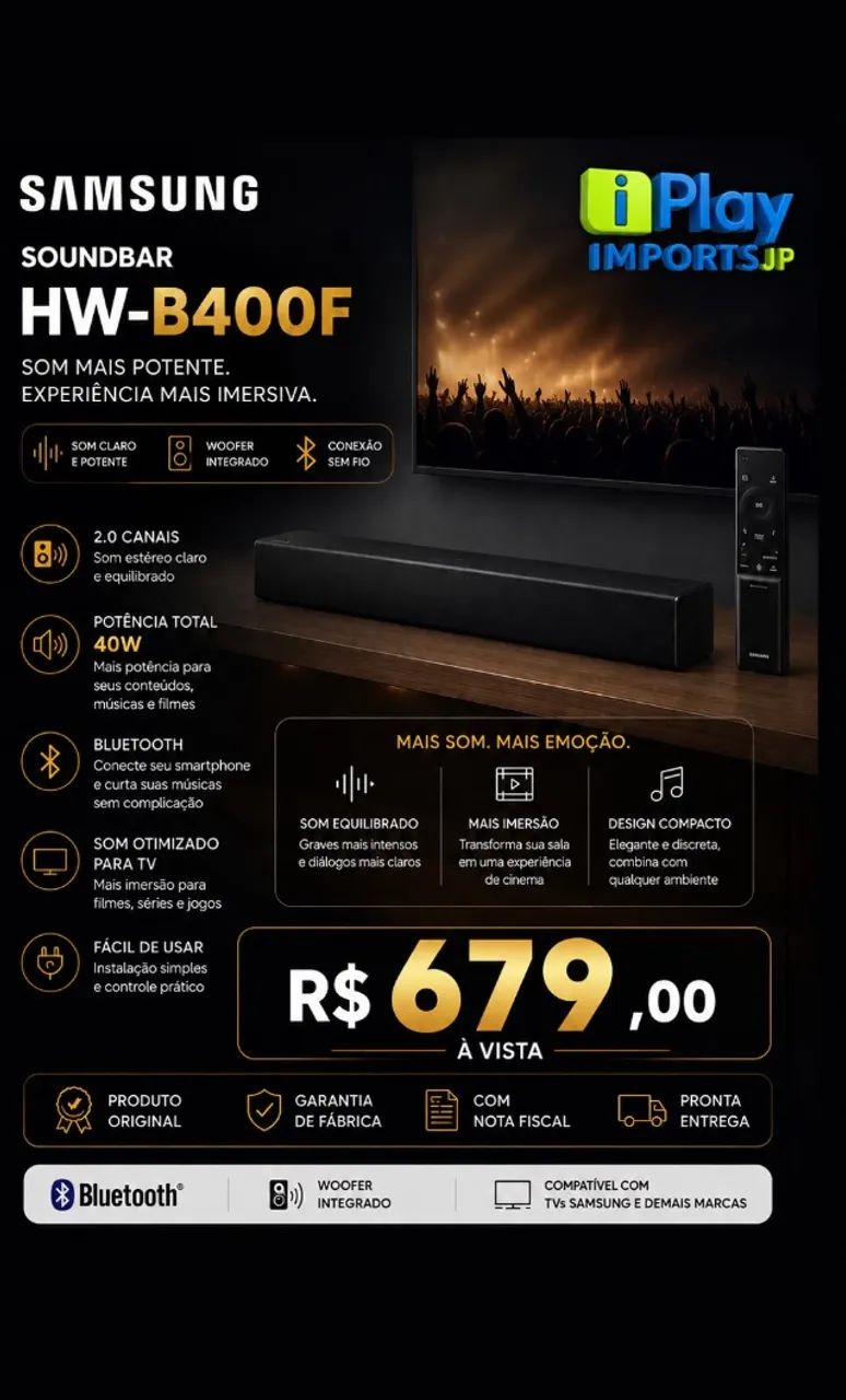 SOUNDBAR - B400F