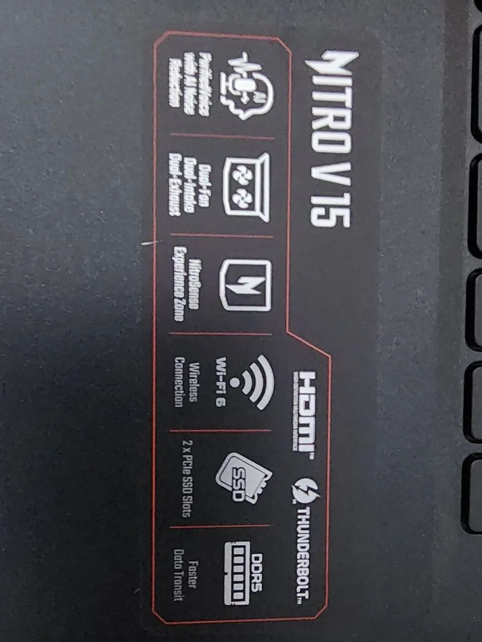 Notebook Gamer Acer Nitro V15 - Foto 4