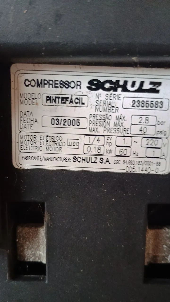 COMPRESSOR PINTE FÁCIL SCHULZ - Foto 4