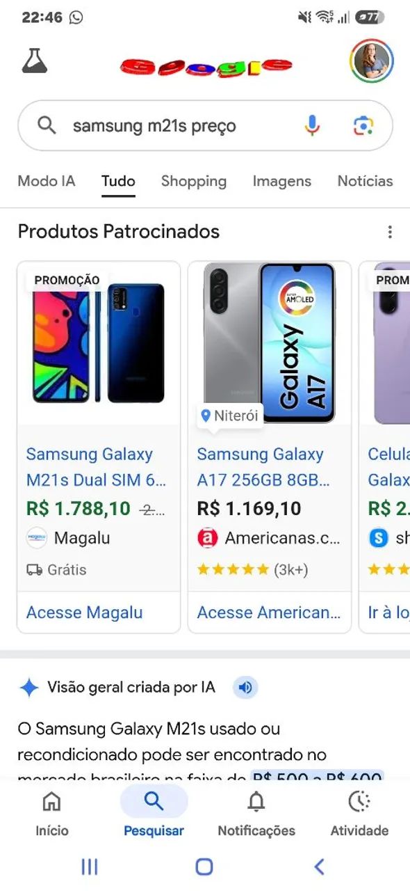 SAMSUNG M21S