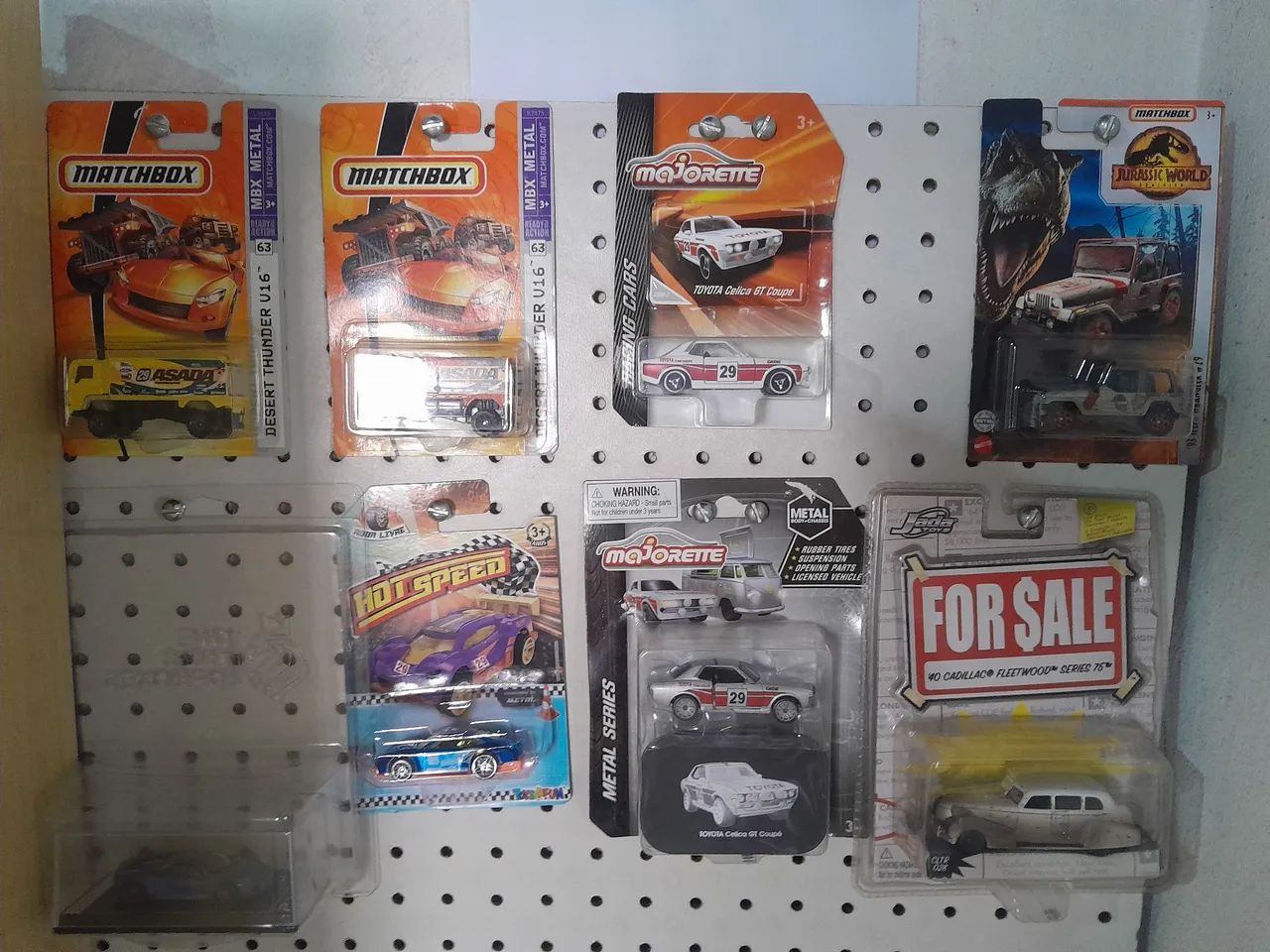 Lote 8 Miniaturas carrinhos 