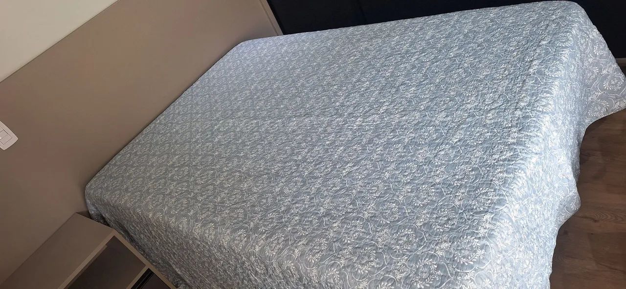 Cama box + colchão de casal PARA RETIRAR 