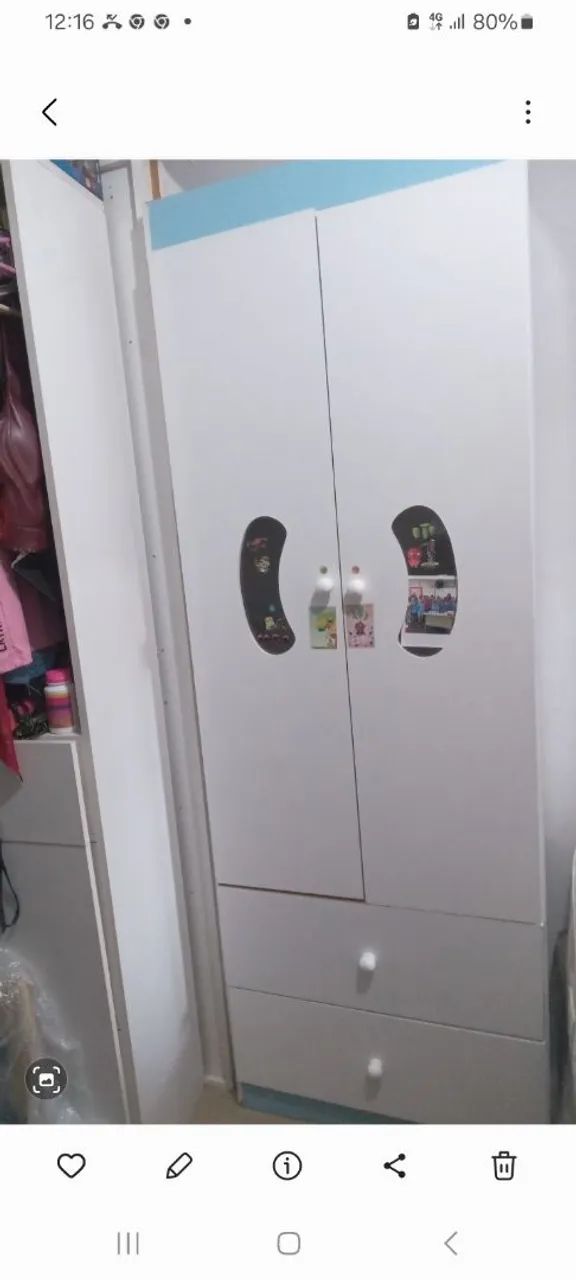 GUARDA ROUPA INFANTIL 