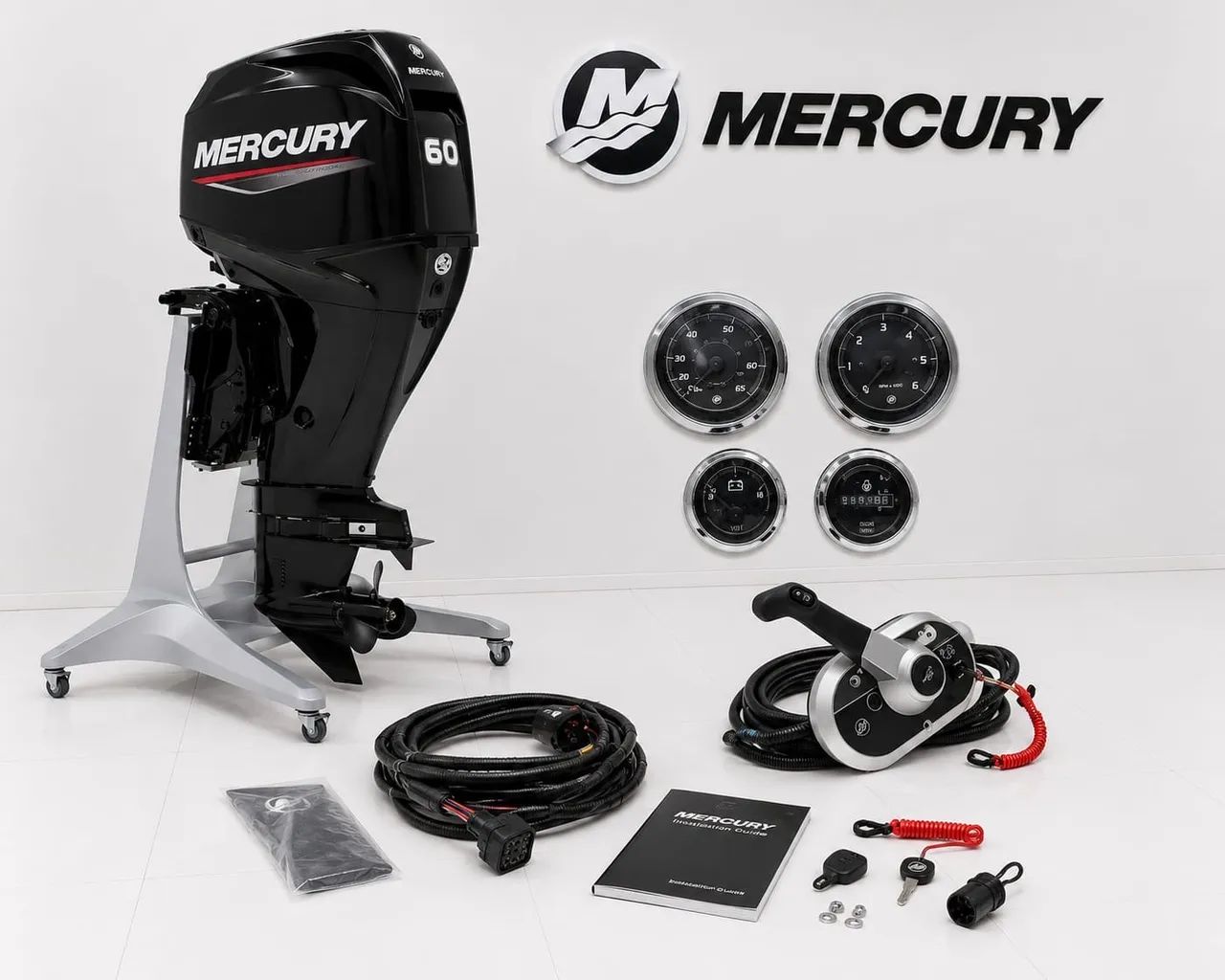 MOTOR MERCURY 60HP ELPT EFI 4 TEMPOS - Foto 4