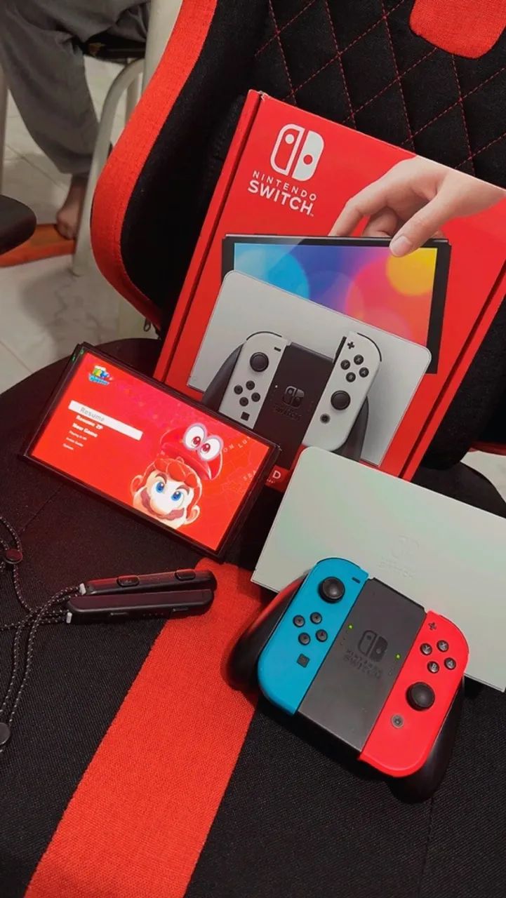 Nintendo switch oled usado - Foto 3