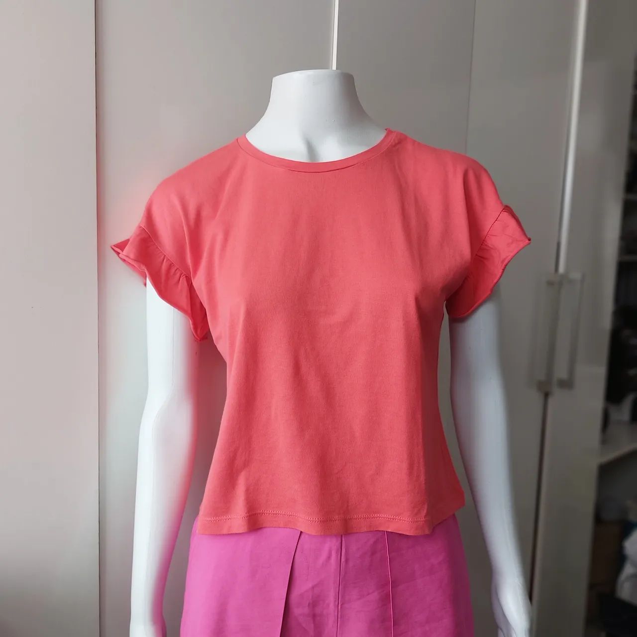 ZARA blusa  curta  - Foto 3