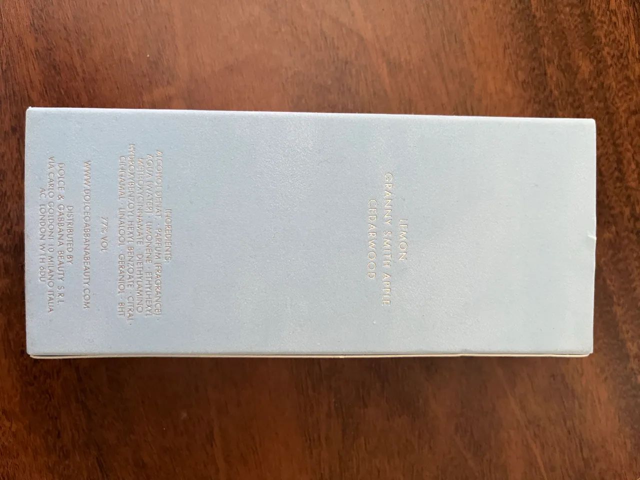 Perfume Light Blue Dolce e Gabbana 